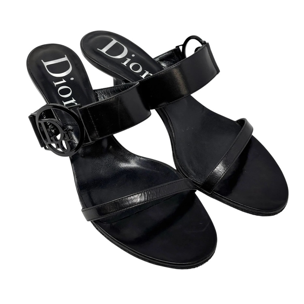 Dior vintage low heel sandals 39